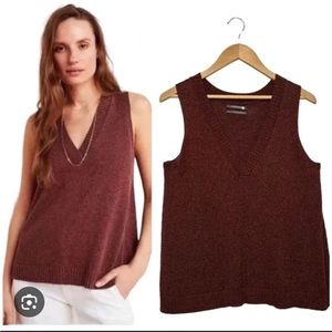NWOT Anthropologie sweater tank Size S